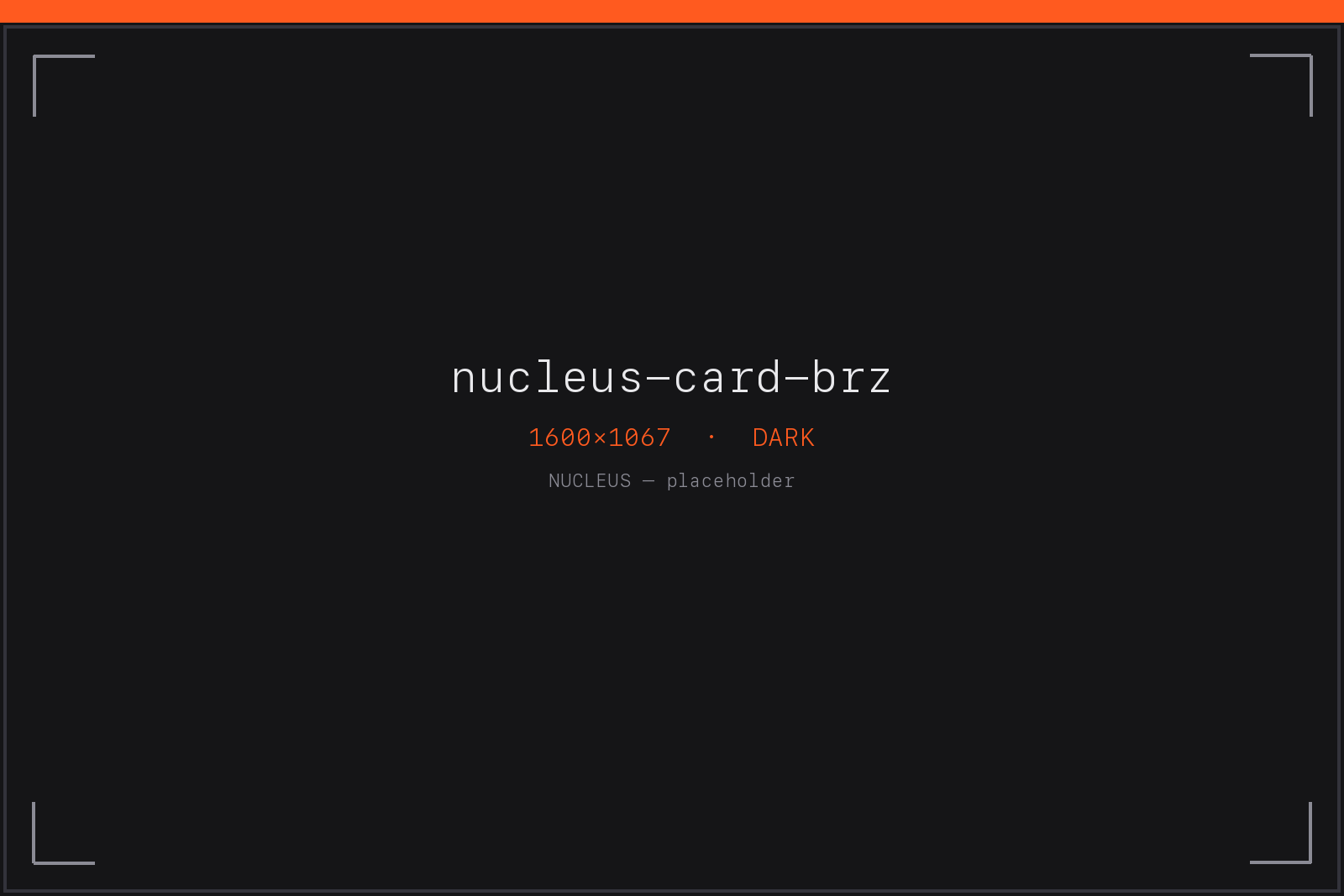 nucleus-card-brz — recovery target