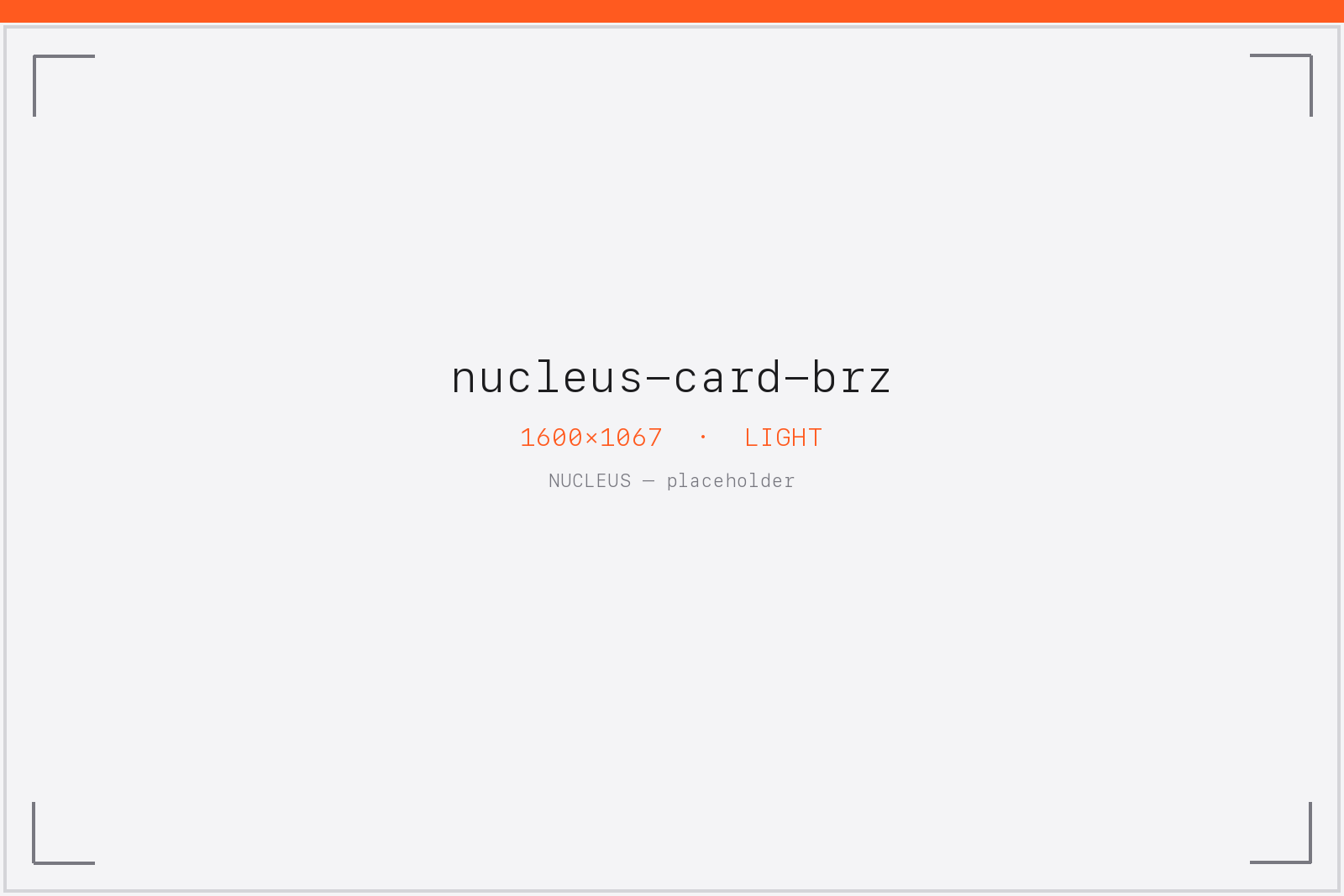 nucleus-card-brz — recovery target