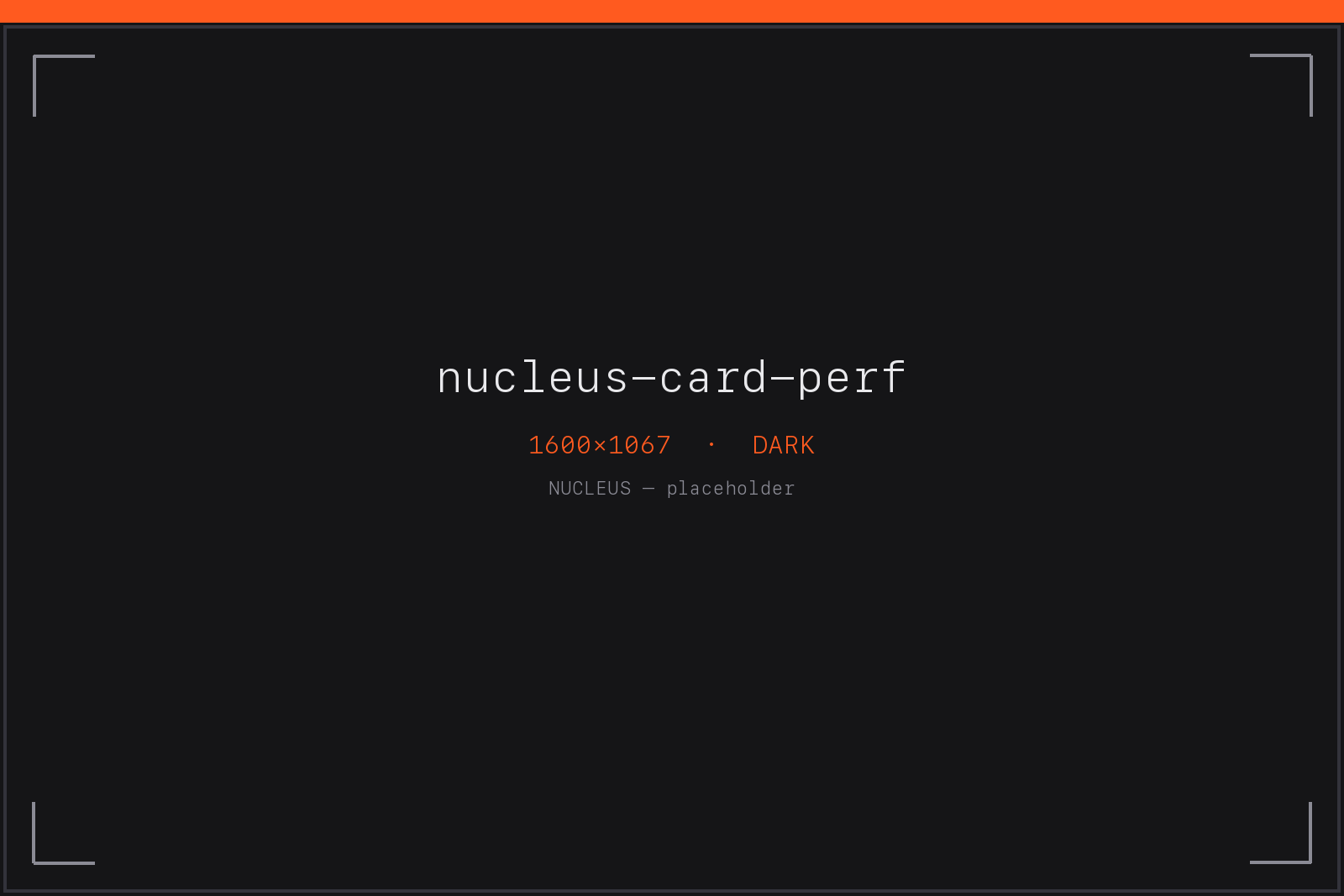 nucleus-card-perf — smooth at scale