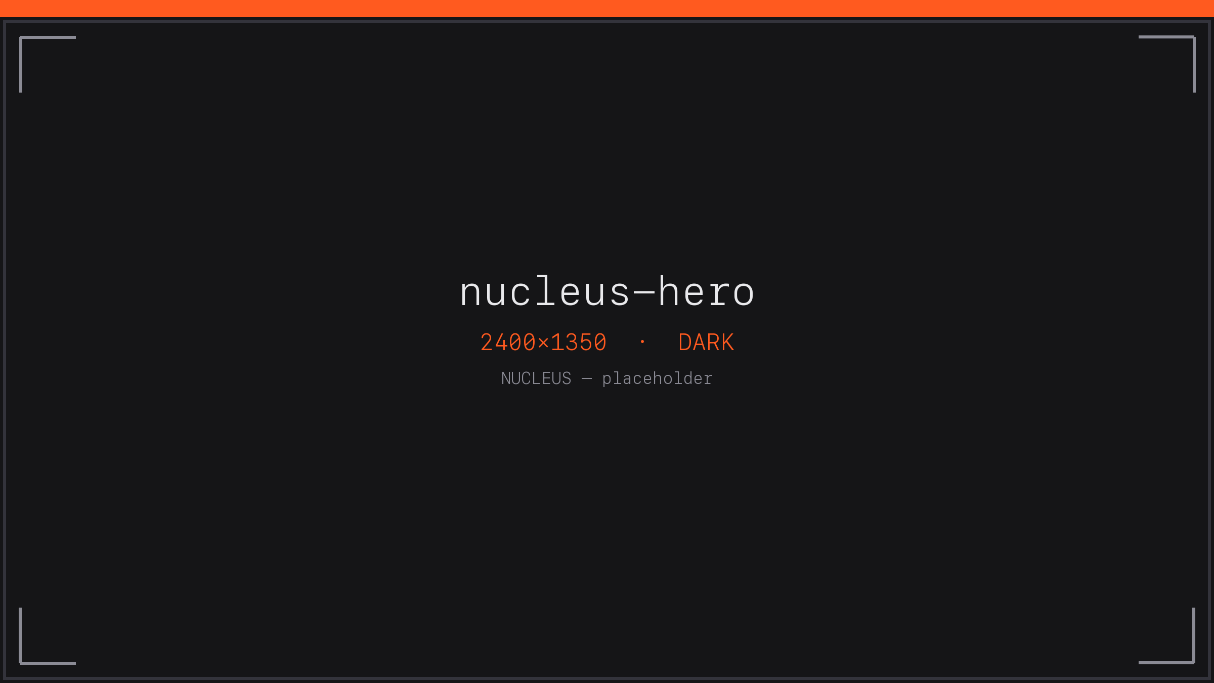 nucleus-hero — hero device mockup, dark + light