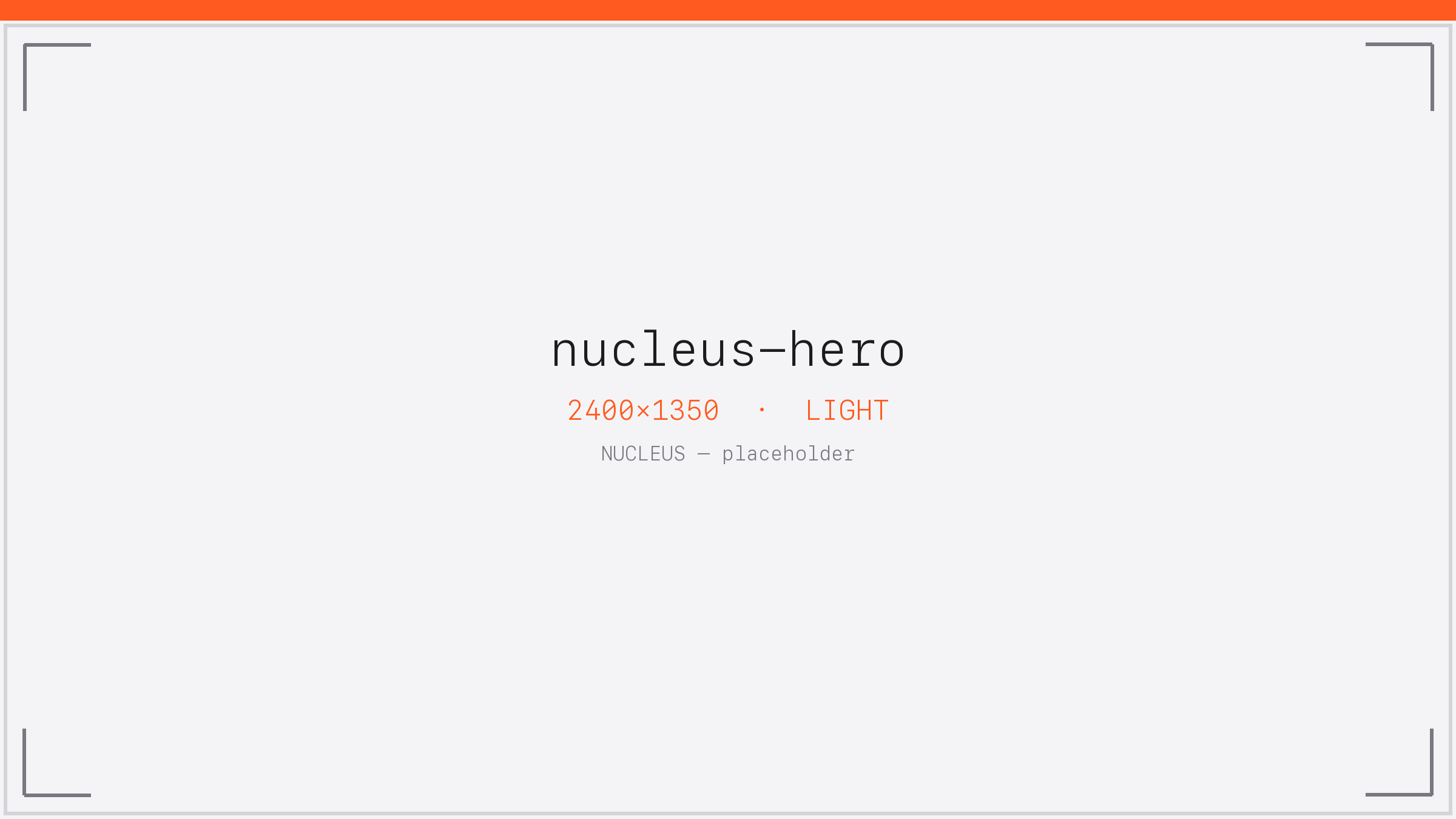 nucleus-hero — hero device mockup, dark + light